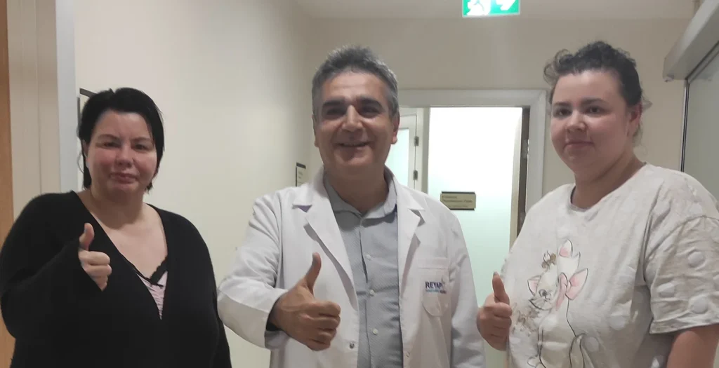 Hasta öncesi ve sonrası